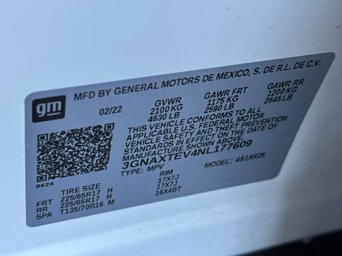 Used 2022 Chevrolet Equinox LT image 53