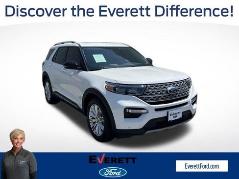 Certified 2022 Ford Explorer Limited w/ Equipment Group 301A RWD image 1