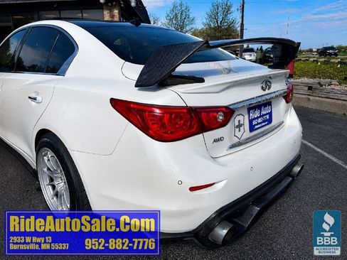 Used 2016 INFINITI Q50 Red Sport 400 AWD/4WD image 25