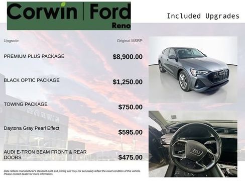 Used 2021 Audi e-tron Premium Plus w/ Premium Plus Package AWD/4WD image 3