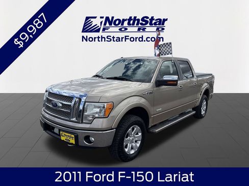 Used 2011 Ford F150 Lariat w/ Lariat Chrome Pkg AWD/4WD image 1
