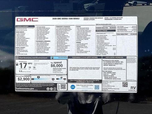 New 2026 GMC Sierra 1500 Denali w/ Denali Reserve Package image 15