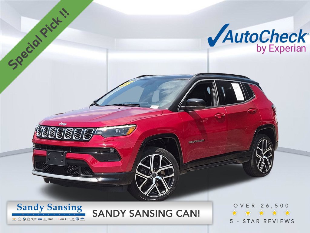 Used 2025 Jeep Compass Limited w/ Elite Group AWD/4WD image 1