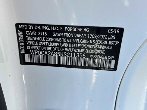 Certified 2019 Porsche 718 Boxster image 29