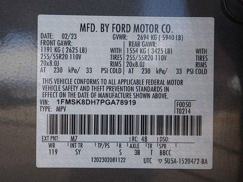 Used 2023 Ford Explorer XLT w/ Equipment Group 202A image 62