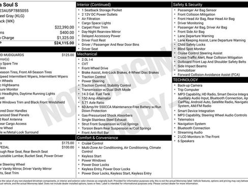 Used 2023 Kia Soul S FWD image 2