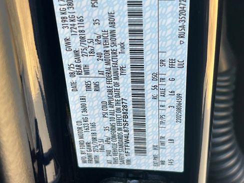 Used 2025 Ford F150 Tremor w/ Bed Utility Package AWD/4WD image 29