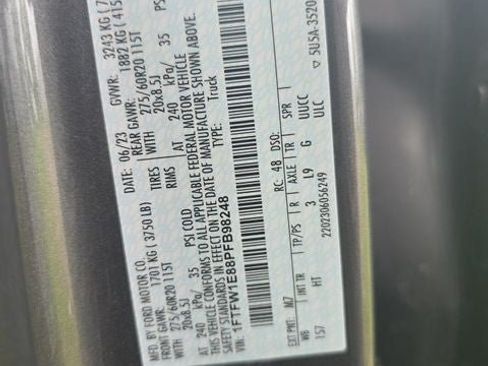 Used 2023 Ford F150 Lariat w/ Equipment Group 502A High AWD/4WD image 13