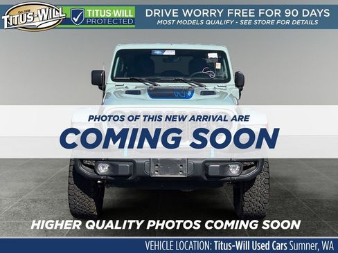 Used 2023 Jeep Wrangler Unlimited Rubicon 4xe AWD/4WD image 2