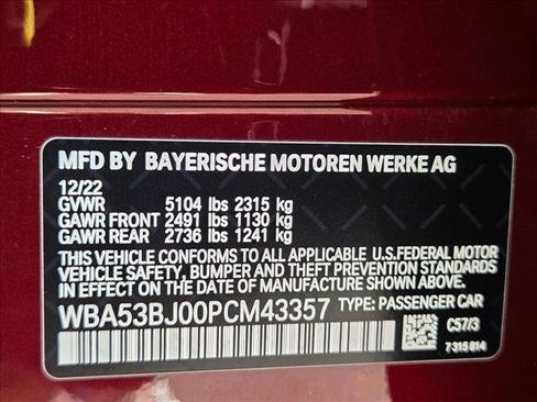 Certified 2023 BMW 540i w/ M Sport Package image 25