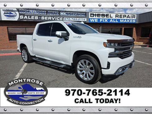 Used 2019 Chevrolet Silverado 1500 High Country w/ Technology Package AWD/4WD image 1