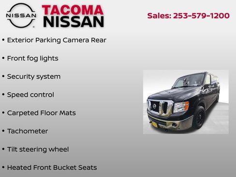 Used 2019 Nissan NV 3500 SL image 9