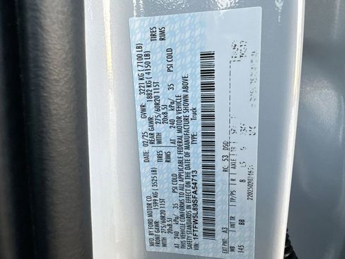 Used 2025 Ford F150 Lariat w/ Equipment Group 502A High image 35