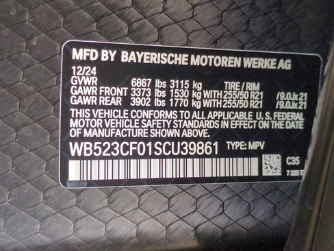 New 2025 BMW iX xDrive50 w/ Premium Package image 37