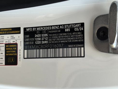 Used 2024 Mercedes-Benz CLE 53 AMG 4MATIC w/ Driver Assistance Package image 45