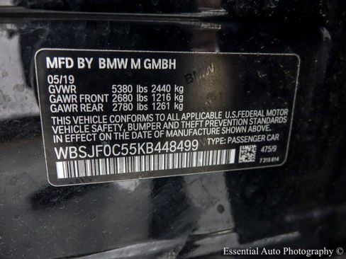 Used 2019 BMW M5 AWD/4WD image 36