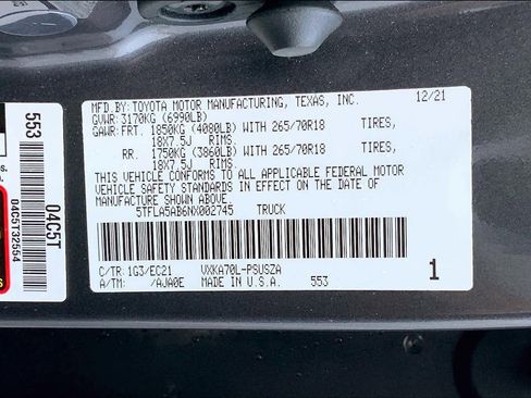 Used 2022 Toyota Tundra SR5 w/ SR5 Premium Package image 33