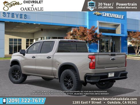 New 2026 Chevrolet Silverado 1500 ZR2 w/ Dark Appearance Package AWD/4WD image 3