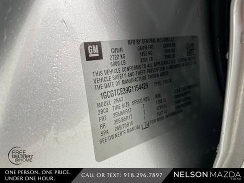 Used 2016 Chevrolet Colorado LT w/ Luxury Package, Chrome image 51