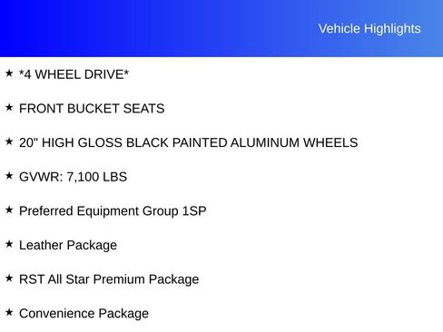 New 2026 Chevrolet Silverado 1500 RST w/ RST All Star Premium Package image 9