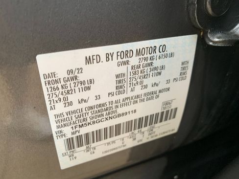 Used 2022 Ford Explorer ST w/ Equipment Group 401A AWD/4WD image 33