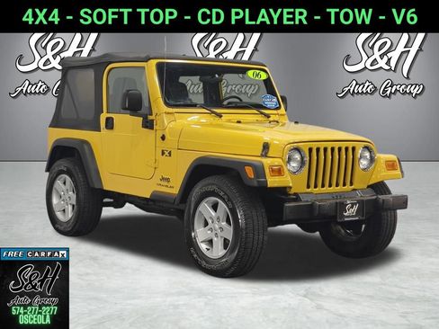 Used 2006 Jeep Wrangler X AWD/4WD image 1
