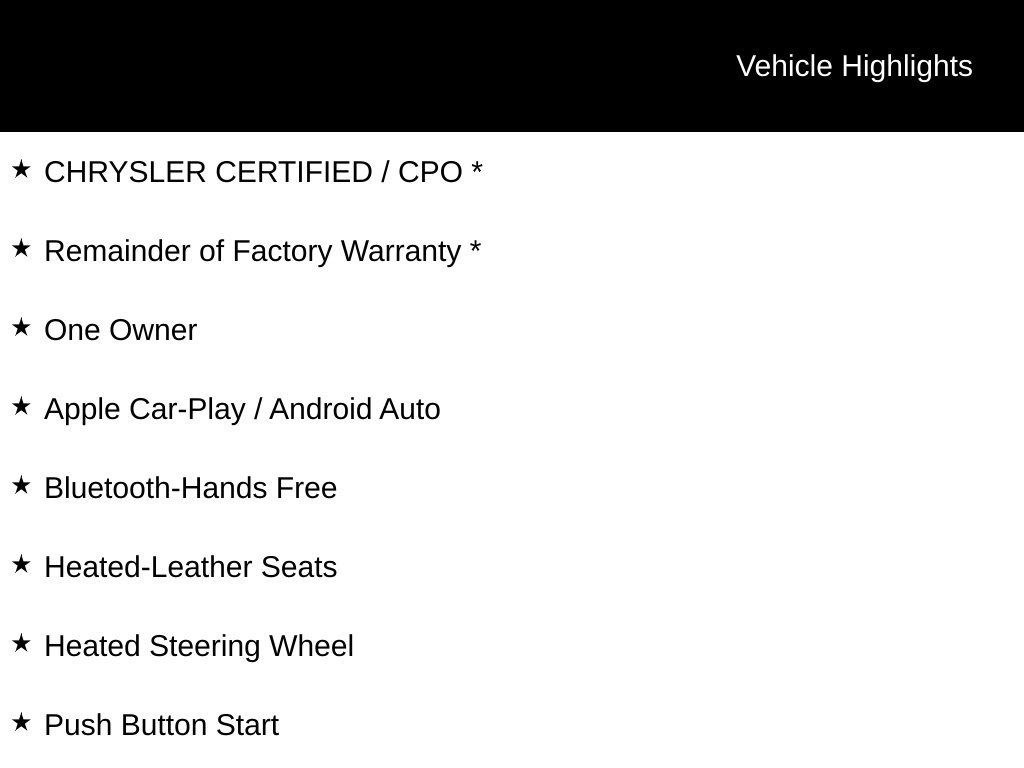 Used 2025 Chrysler Pacifica Select FWD image 7