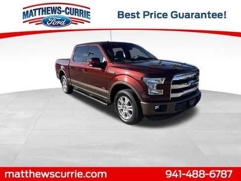 Used 2016 Ford F150 Lariat w/ Equipment Group 501A Mid image 1