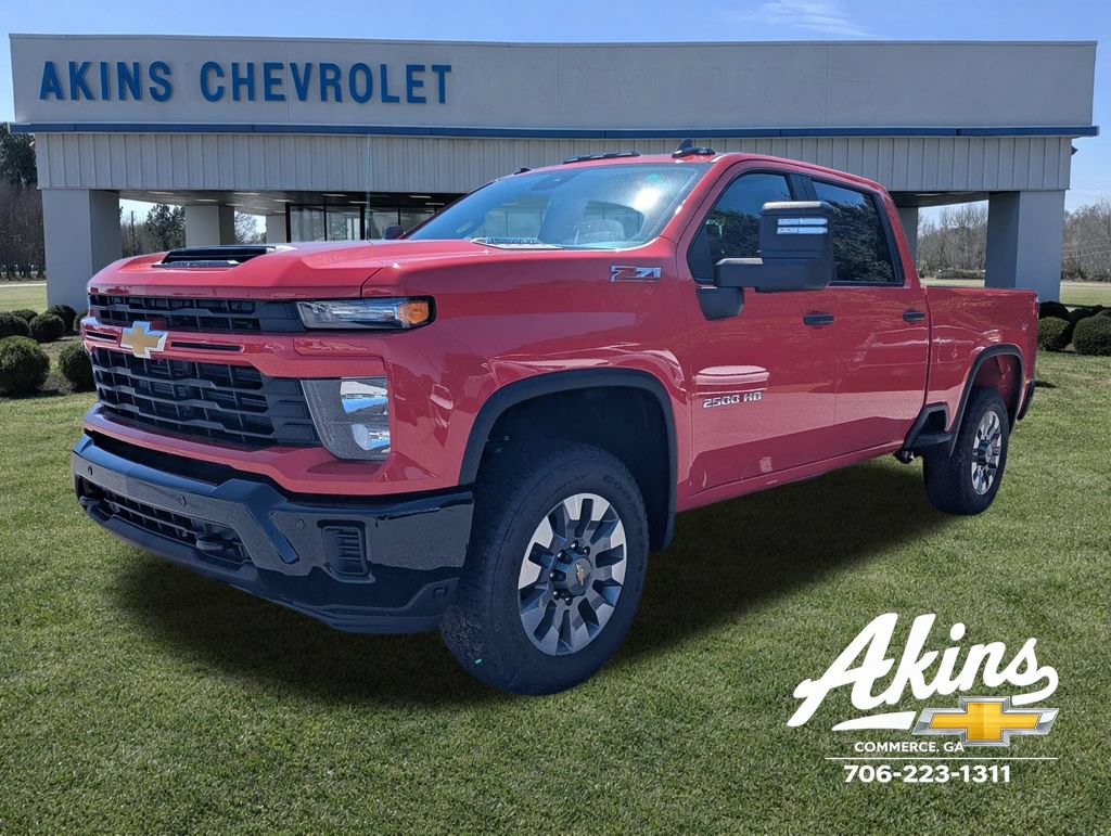 New 2026 Chevrolet Silverado 2500 Custom w/ Custom Value Package AWD/4WD image 7