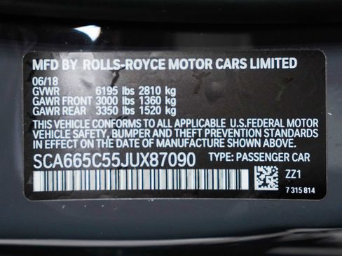 Used 2018 Rolls-Royce Wraith image 56