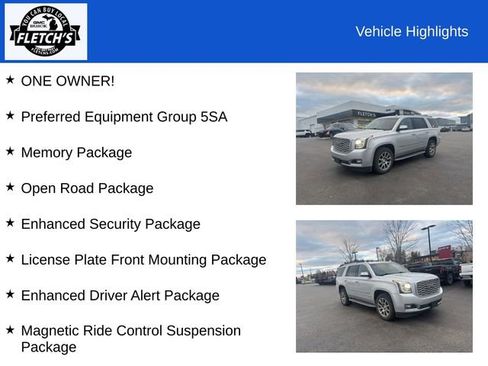 Used 2018 GMC Yukon Denali w/ Open Road Package image 2