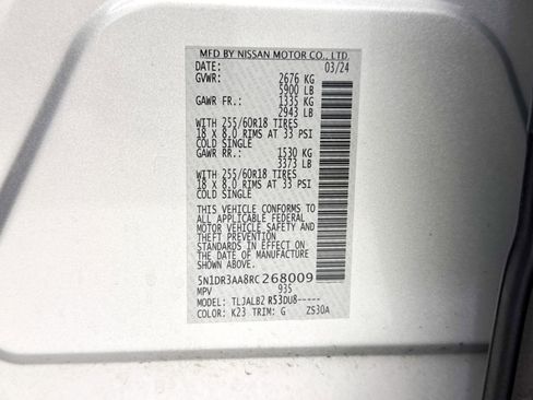 Used 2024 Nissan Pathfinder S FWD image 37