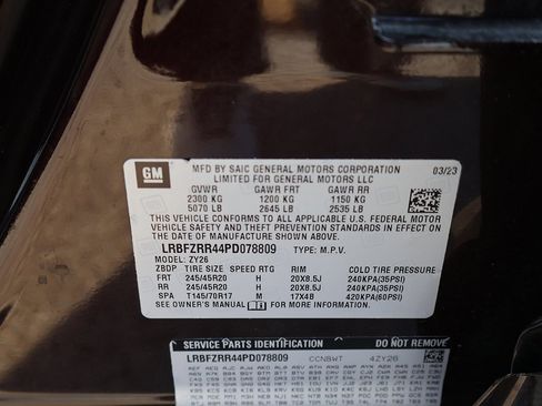 Used 2023 Buick Envision Avenir image 60