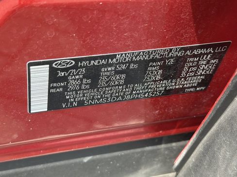 Used 2023 Hyundai Santa Fe SEL w/ Premium Package AWD/4WD image 33