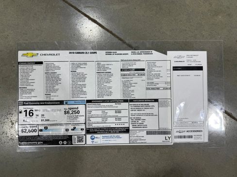 Used 2018 Chevrolet Camaro ZL1 image 58