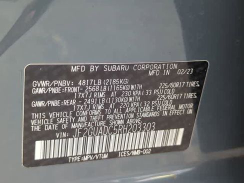 Certified 2024 Subaru Crosstrek 2.0i Premium AWD/4WD image 34