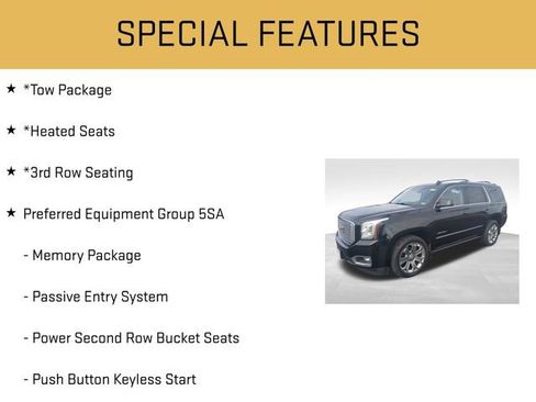 Used 2015 GMC Yukon Denali w/ Premium Package AWD/4WD image 6