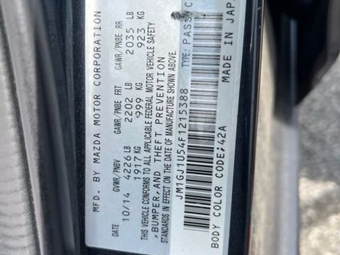 Used 2015 MAZDA MAZDA6 Sport FWD image 10