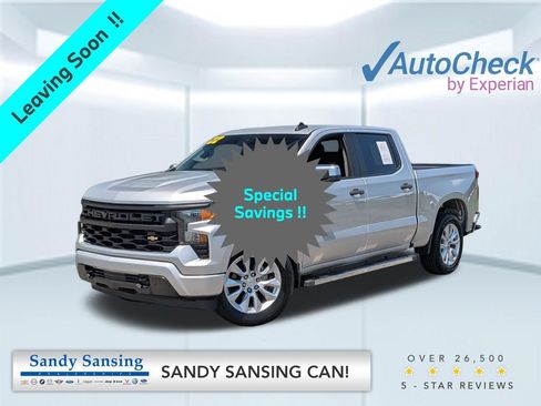 Used 2022 Chevrolet Silverado 1500 Custom RWD image 1