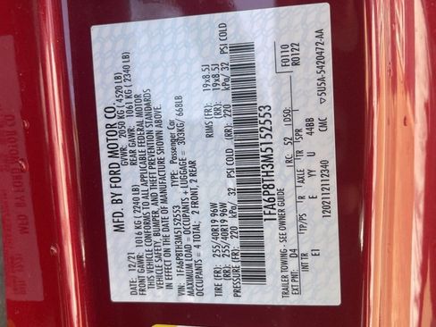 Used 2021 Ford Mustang Premium w/ Pony Package image 15