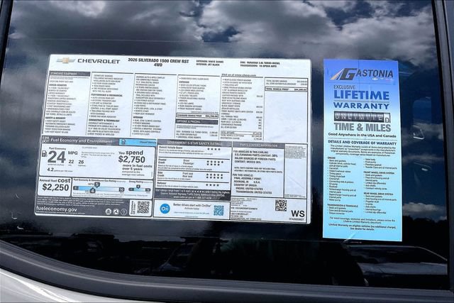 New 2026 Chevrolet Silverado 1500 RST w/ All Star Edition Plus AWD/4WD image 15