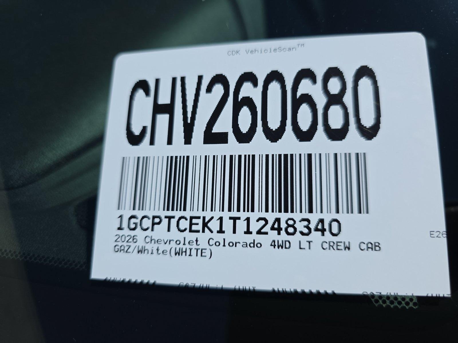 New 2026 Chevrolet Colorado LT w/ LT Convenience Package AWD/4WD image 37