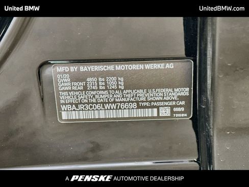 Used 2020 BMW 530i w/ Premium Package RWD image 15