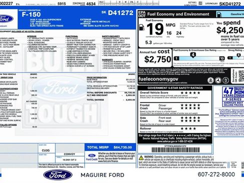 New 2025 Ford F150 XLT w/ Equipment Group 302A MID image 2