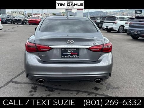 Used 2022 INFINITI Q50 Luxe w/ Cargo Package AWD/4WD image 7