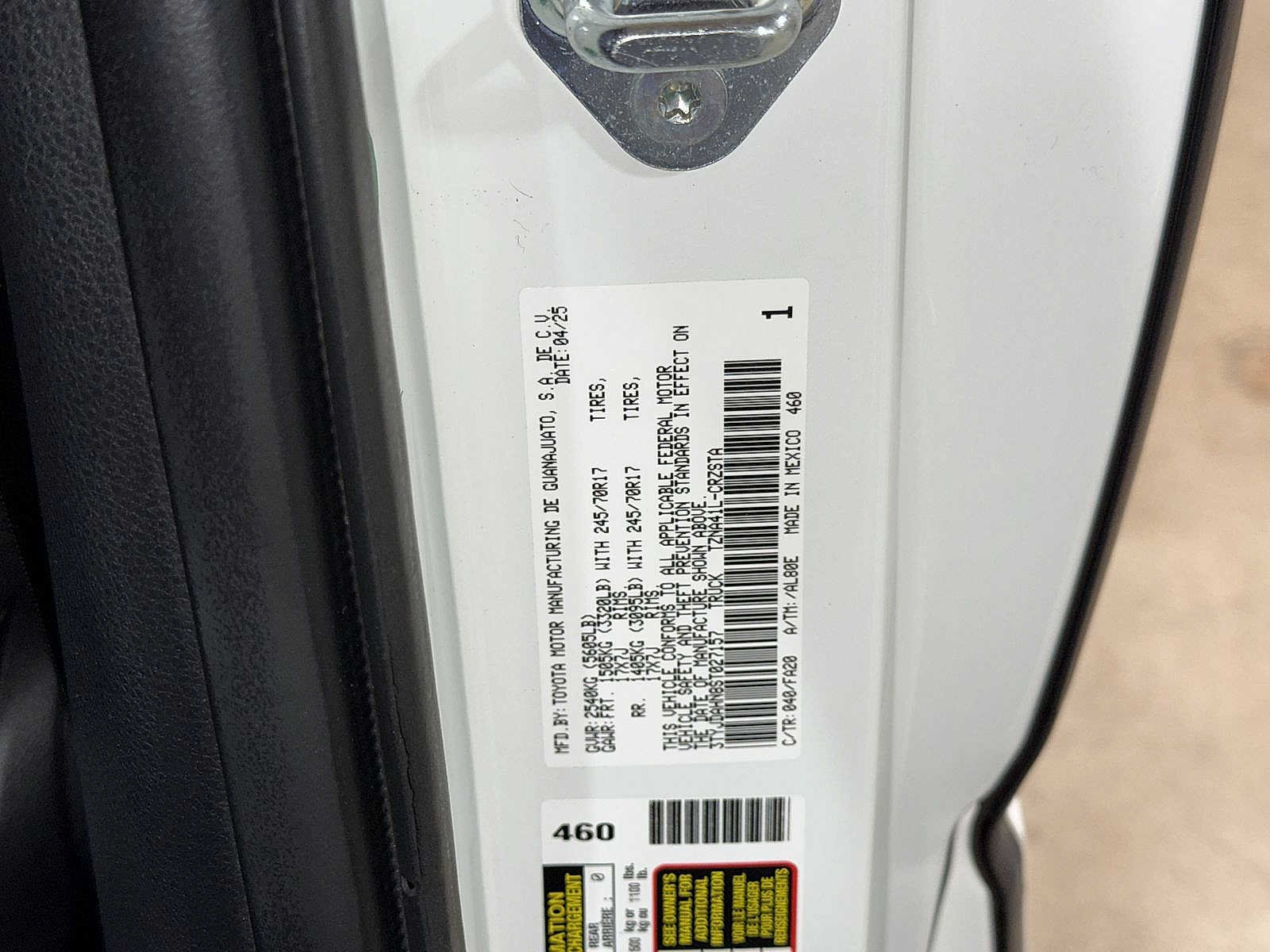 Certified 2025 Toyota Tacoma SR RWD image 14
