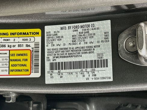 Used 2024 Ford Bronco Sport Big Bend w/ Convenience Package AWD/4WD image 12