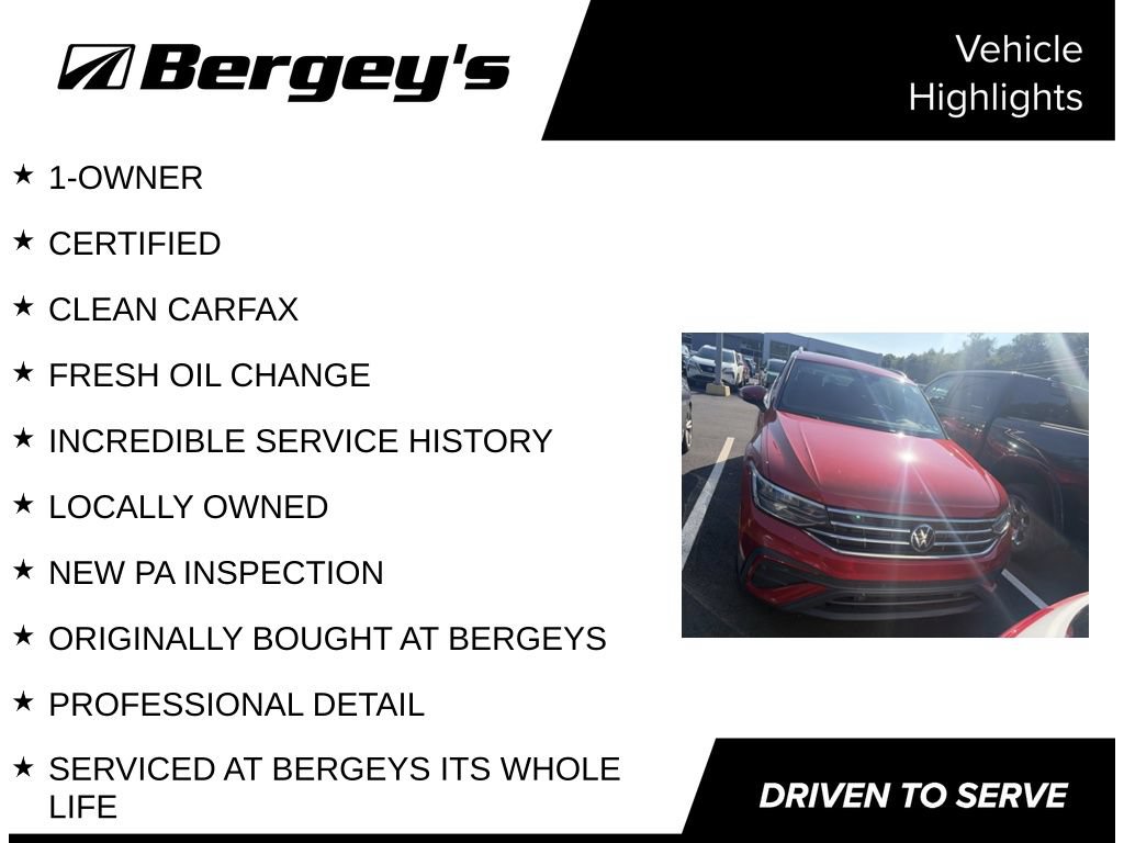 Certified 2023 Volkswagen Tiguan SE w/ Panoramic Sunroof Package AWD/4WD image 4