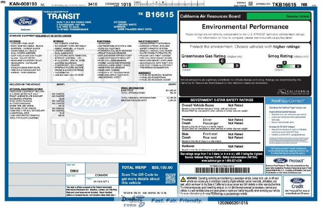 New 2026 Ford Transit 250 148 Medium Roof w/ Load Area Protection Package RWD image 5