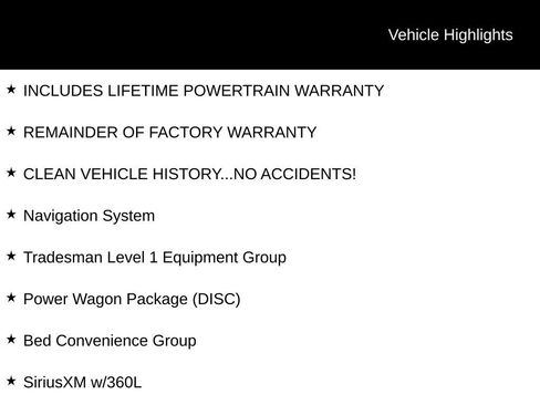 Used 2025 RAM 2500 Tradesman w/ Power Wagon Package image 10